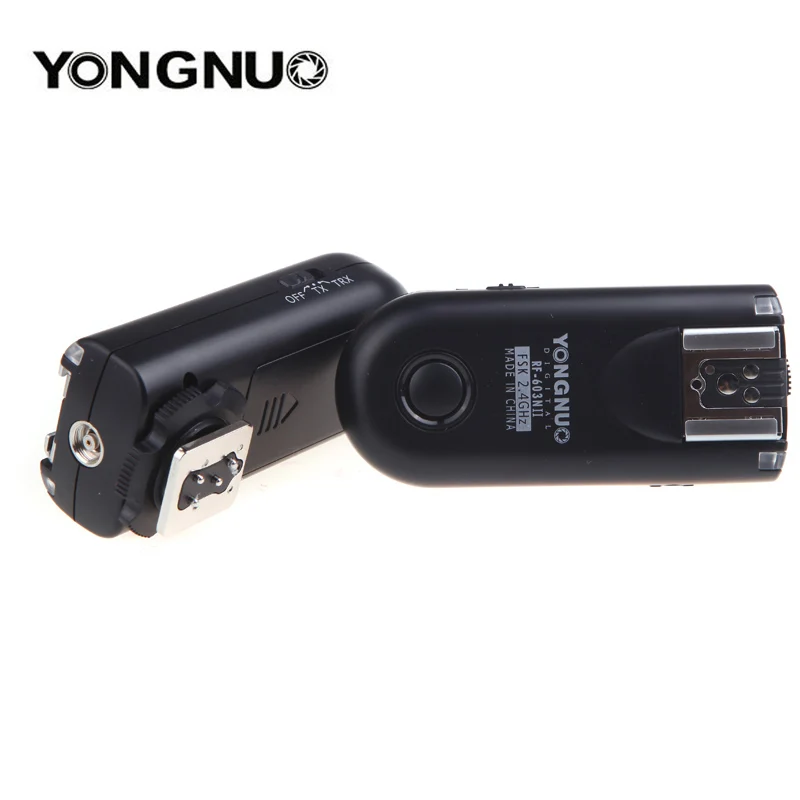 Беспроводной триггер для вспышки YONGNUO RF 603 II RF603II 2 трансивера камер Canon Nikon и YN 560III