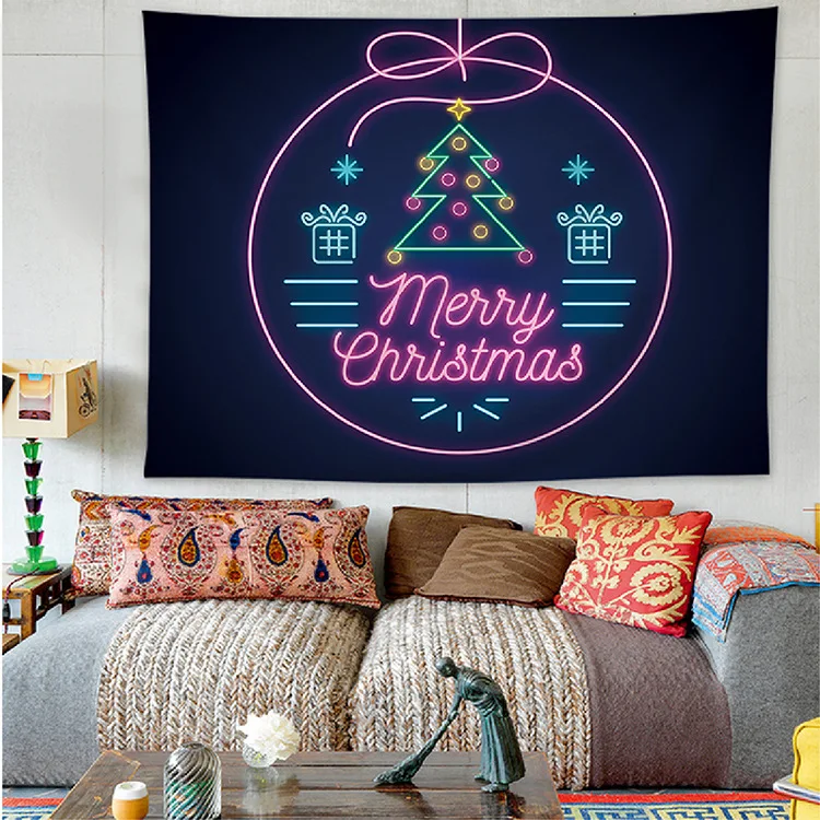 

Jayi Large Size Christmas Tree Series Wall Tapestry Wall Printing Home Tapestry Wall Hanging Room Christmas Decoration 321GT