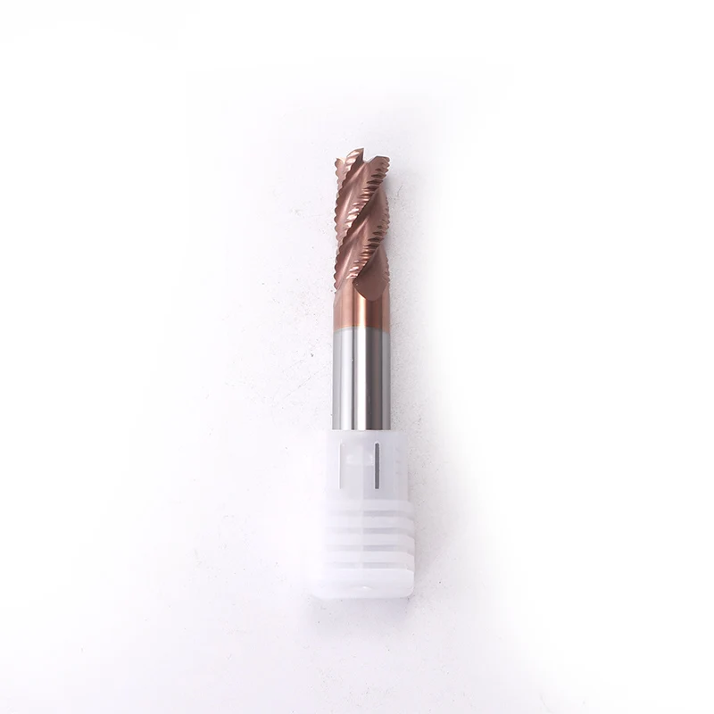 ZGT фрезерный станок для резки металла твердосплавная фреза HRC55 4 флейты фрезерные