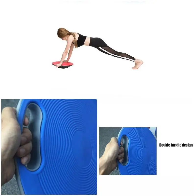 

Wobble Balance Board Exercise Stability Trainer Portable Balance Board with Handle for Workout XR-Hot