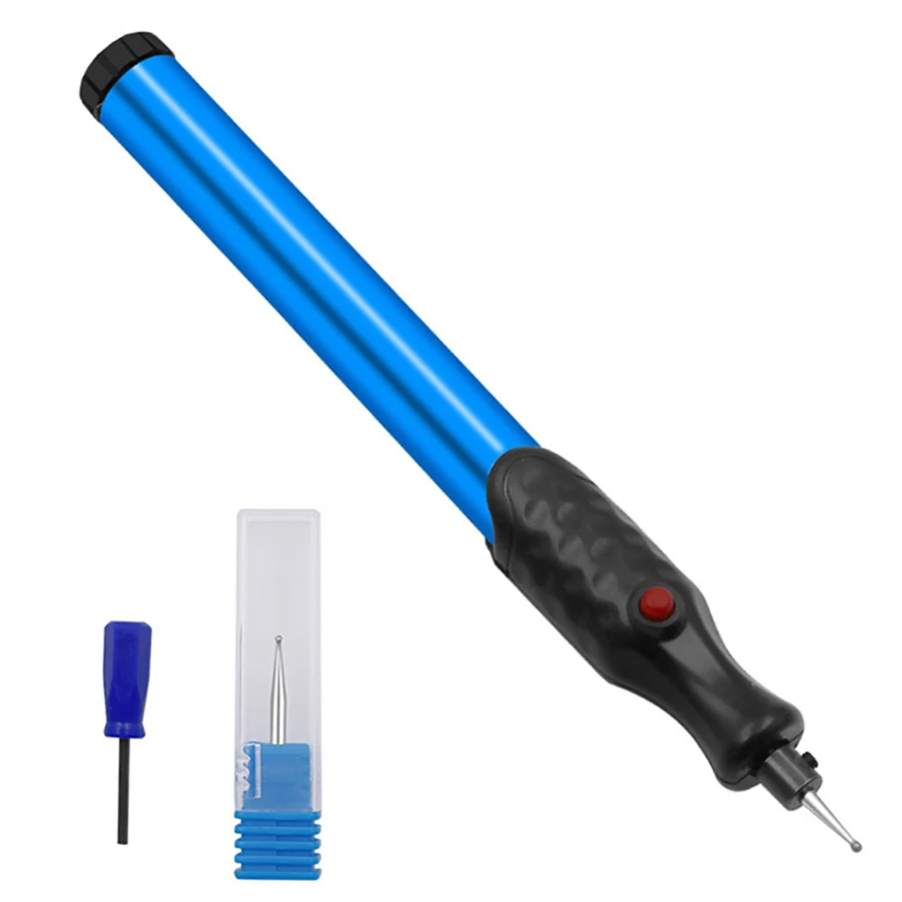 

Electric Micro-Engraver Pen Mini Diy Engraving Tool Kit For Metal Glass Ceramic Plastic Wood Jewelry With Scriber Etcher