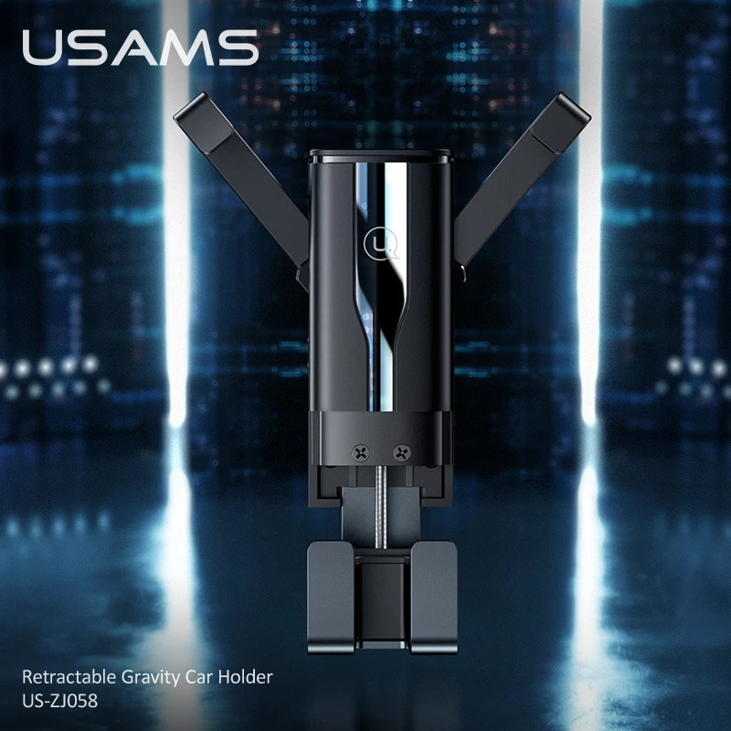 usams gravity car phone holder universal air vent mount phone stand for iphone samsung huawei oneplus xiaomi car bracket free global shipping