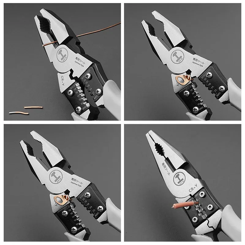 Многофункциональные плоскогубцы для проволоки/трудозатратные тиски 7 5/8 дюймов