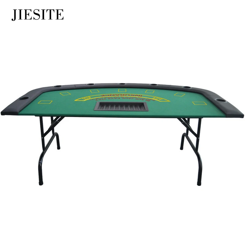 JIESITE азартные игры казино складной стол Техасский Холдем вывеска Indoor Board игра