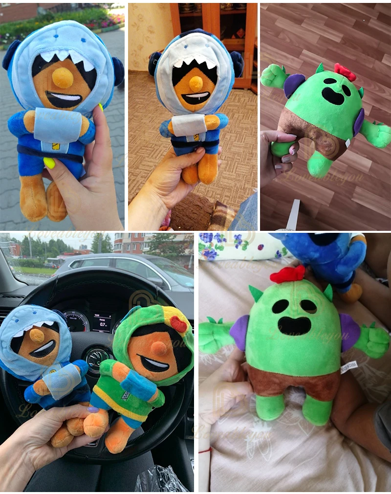 Боевая игра кактус плюшевая кукла 20 см анимация Спайк набитая модель мягкая| |