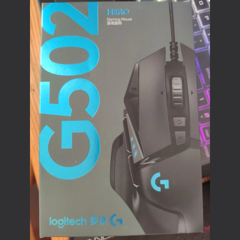 Игровая мышь Logitech G502 HERO с 16000 DPI высокопроизводительная игровая программируемая