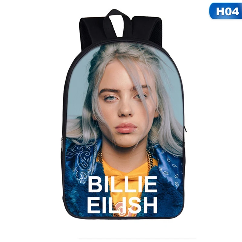 Billie Eilish рюкзаки женские/мужские Школьные сумки дорожные сумки для ноутбука подростковый рюкзак для ноутбука
