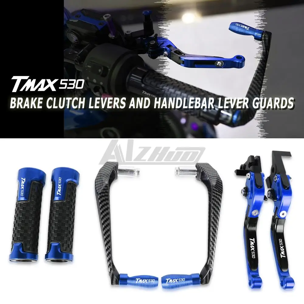 

Motorcycle For YAMAHA TMAX530 2001-2007 2008-17 2018 TMAX530SX DX 17-18 brakes Extendable Clutch Levers Handle Bar Lever Guards