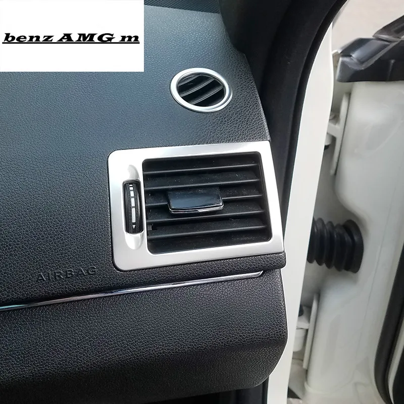 Автомобиль Стайлинг AC передний выход воздуха отделка рамка наклейка крышка для