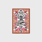 Напольный коврик с тигром и мультяшным рисунком, Противоскользящий коврик для спальни, гостиной, украшение для дома