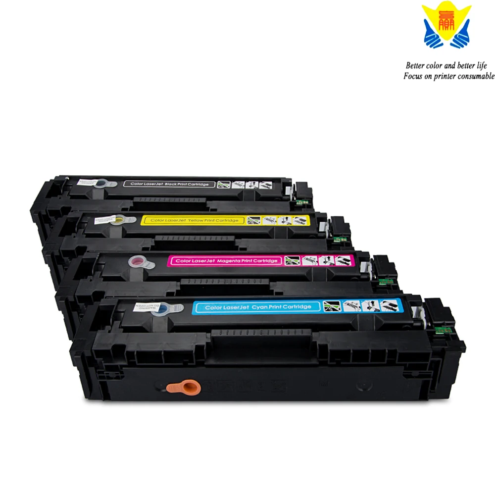 Цветной совместимый картридж с тонером JIANYINGCHEN CF400A CF401 CF402 CF403 для HPs color LaserJet M277 M277dw