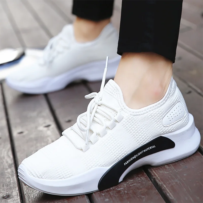 

2020 New Style Soft Casual Autumn Soft Men Shoes Breathable Sports Running Shoes Best Quality Ourdoor Walking Jogging Sneakers