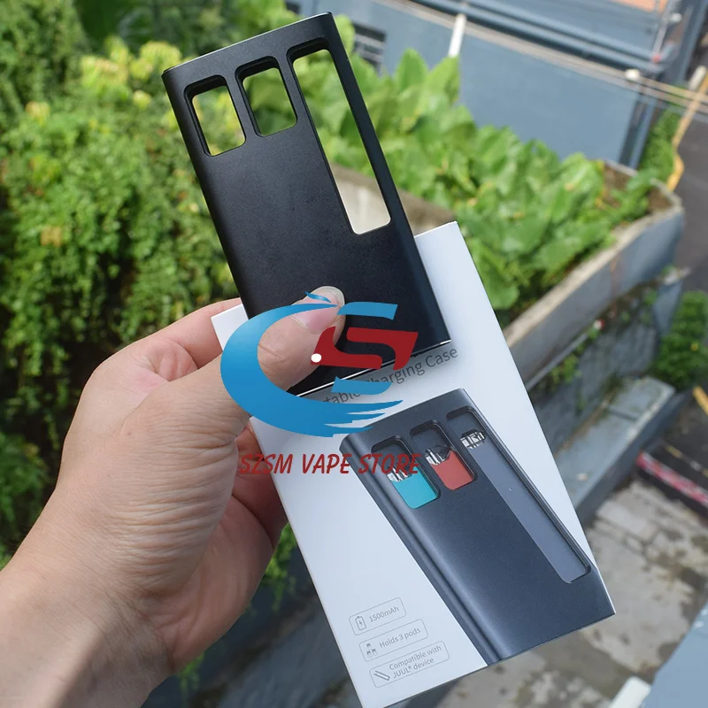 Универсальная зарядка для JUUL электронной сигареты 3 раза портативная 1200 мАч|ЗУ