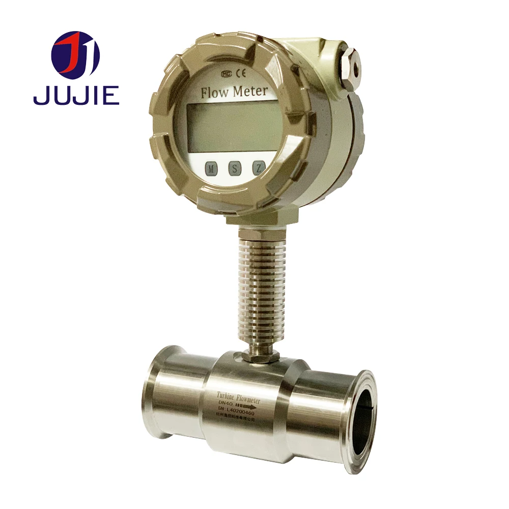 Санитарный расходомер для турбины зажимное соединение керамический подшипник