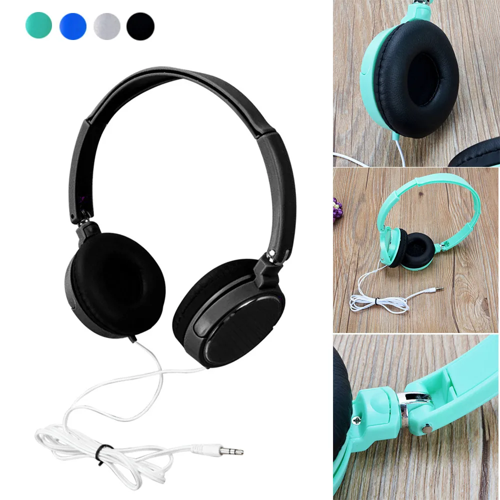 Проводные наушники с разъемом 3 5 мм складные вкладыши стереогарнитура Для