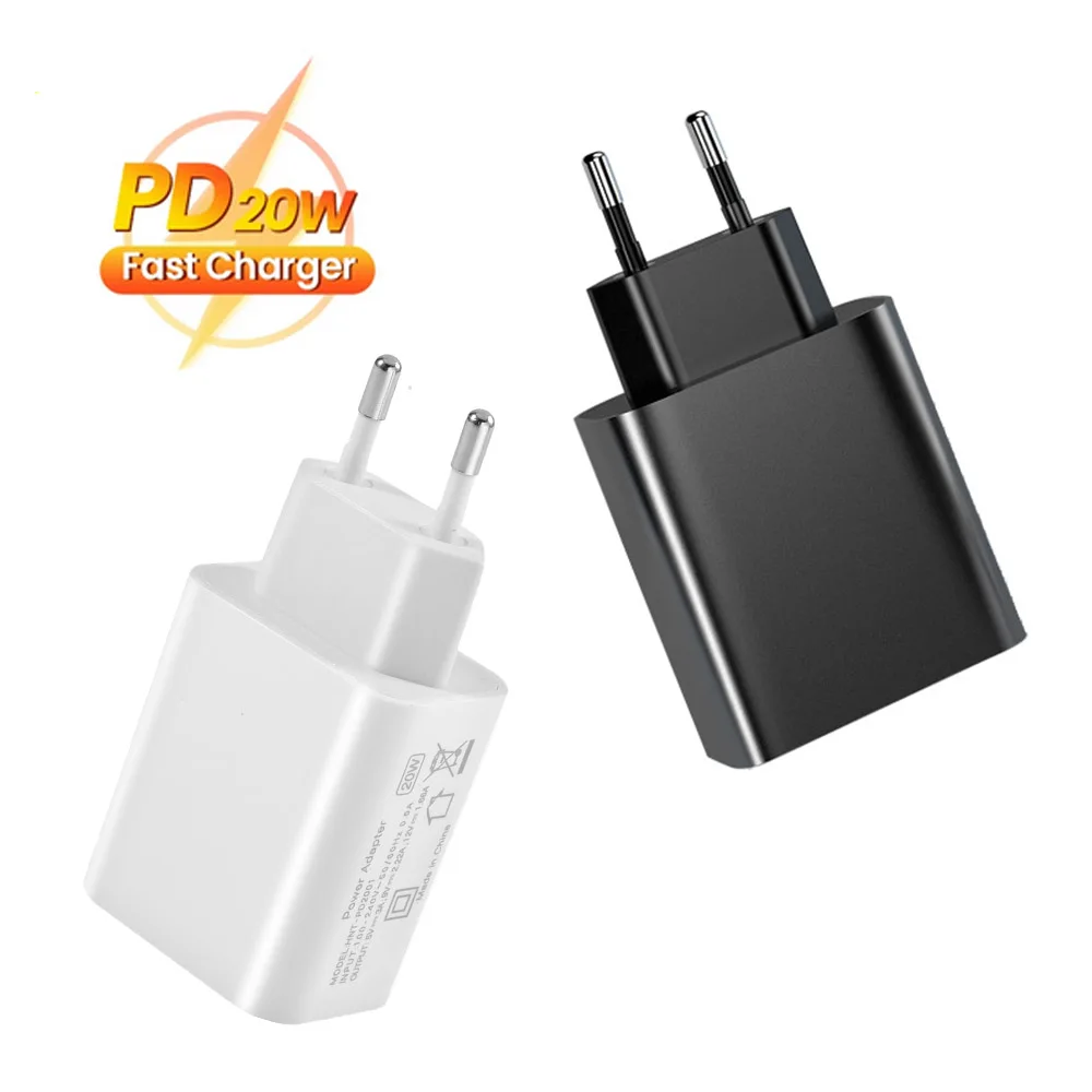 

Зарядное устройство USB C 20 Вт для iPhone 12 Pro Max Type C PD, устройство для быстрой зарядки телефона с разъемом Lightning, адаптер для iPhone 11 Pro Max 8Plus