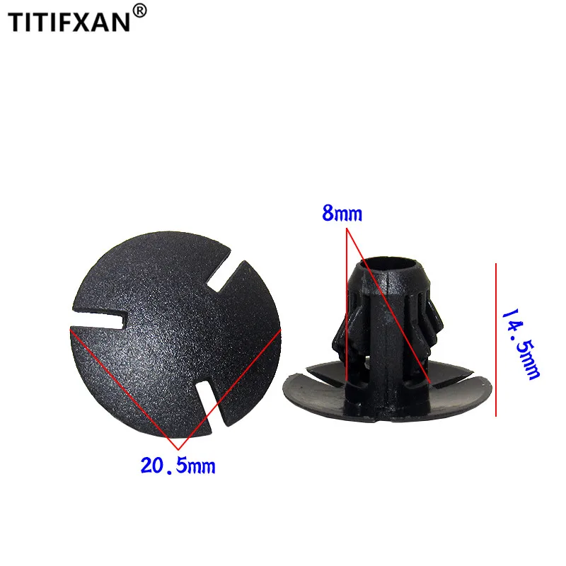 10 шт. авто крышка багажника Накладка задняя дверь Пластиковые Крепежные Зажимы