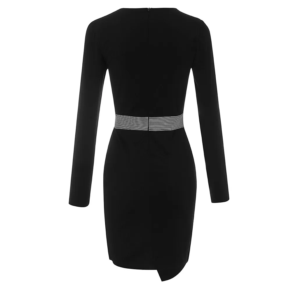 Женский костюм-блейзер офисное платье с глубоким v-образным вырезом вечернее