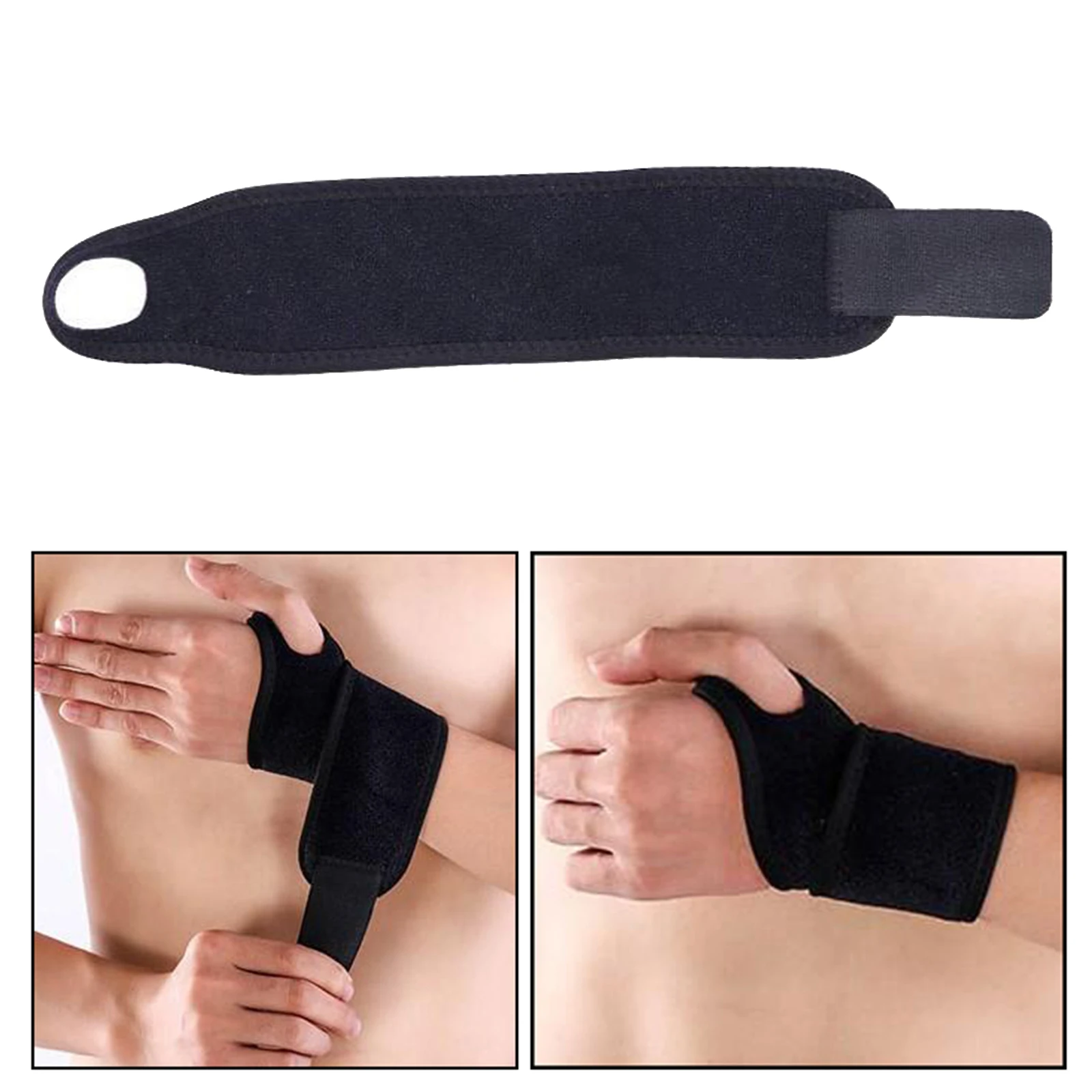 

Wrist Support Brace,Adjustable Wrist Strap Reversible Wrist Brace for Sports