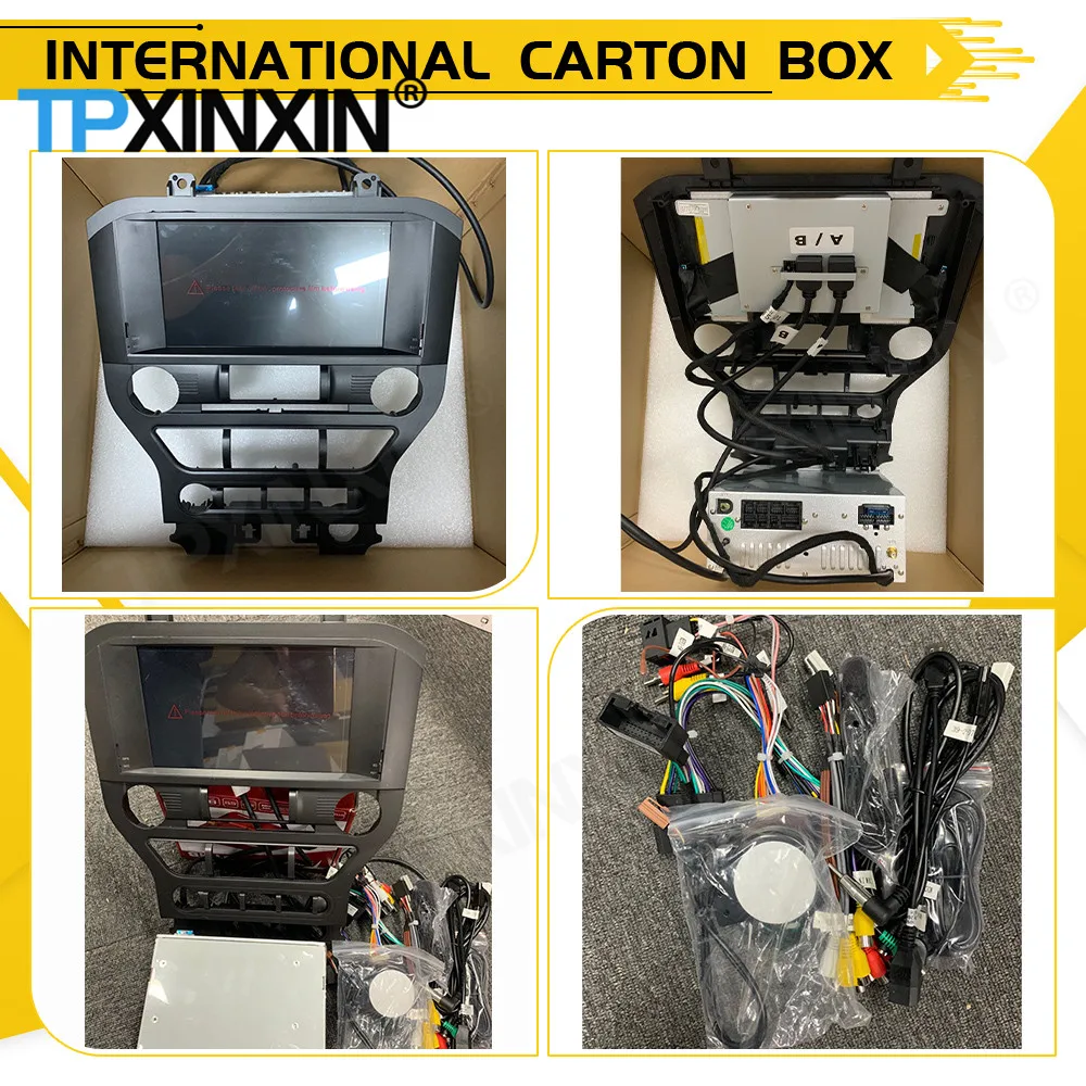 Автомобильный радиоприемник Tereo с экраном Android 13 для Ford Mustang 2015 2016 2017 2018 2019 2020