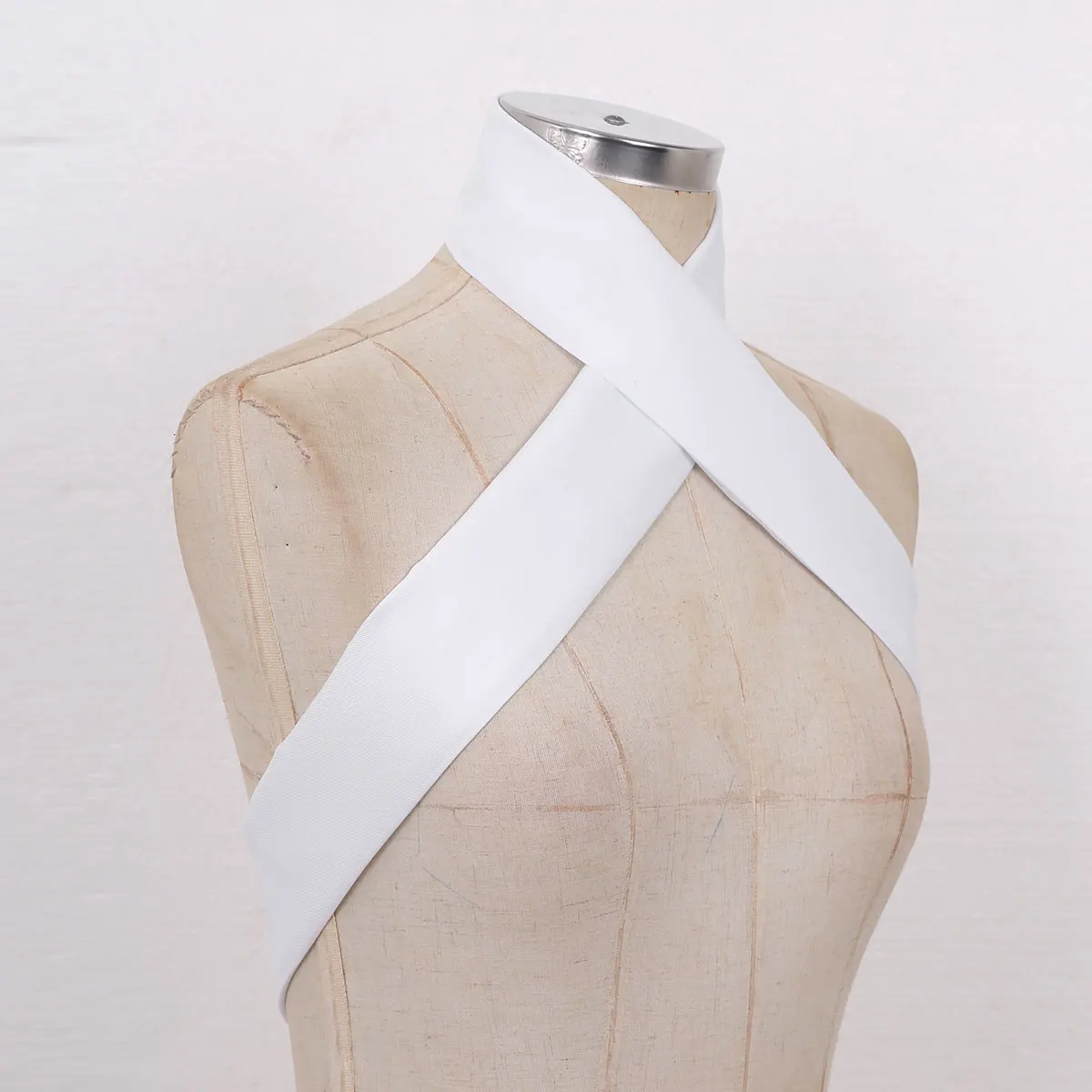 Белый искусственный воротник Hanfu Искусственный Декоративный Воротник старинный