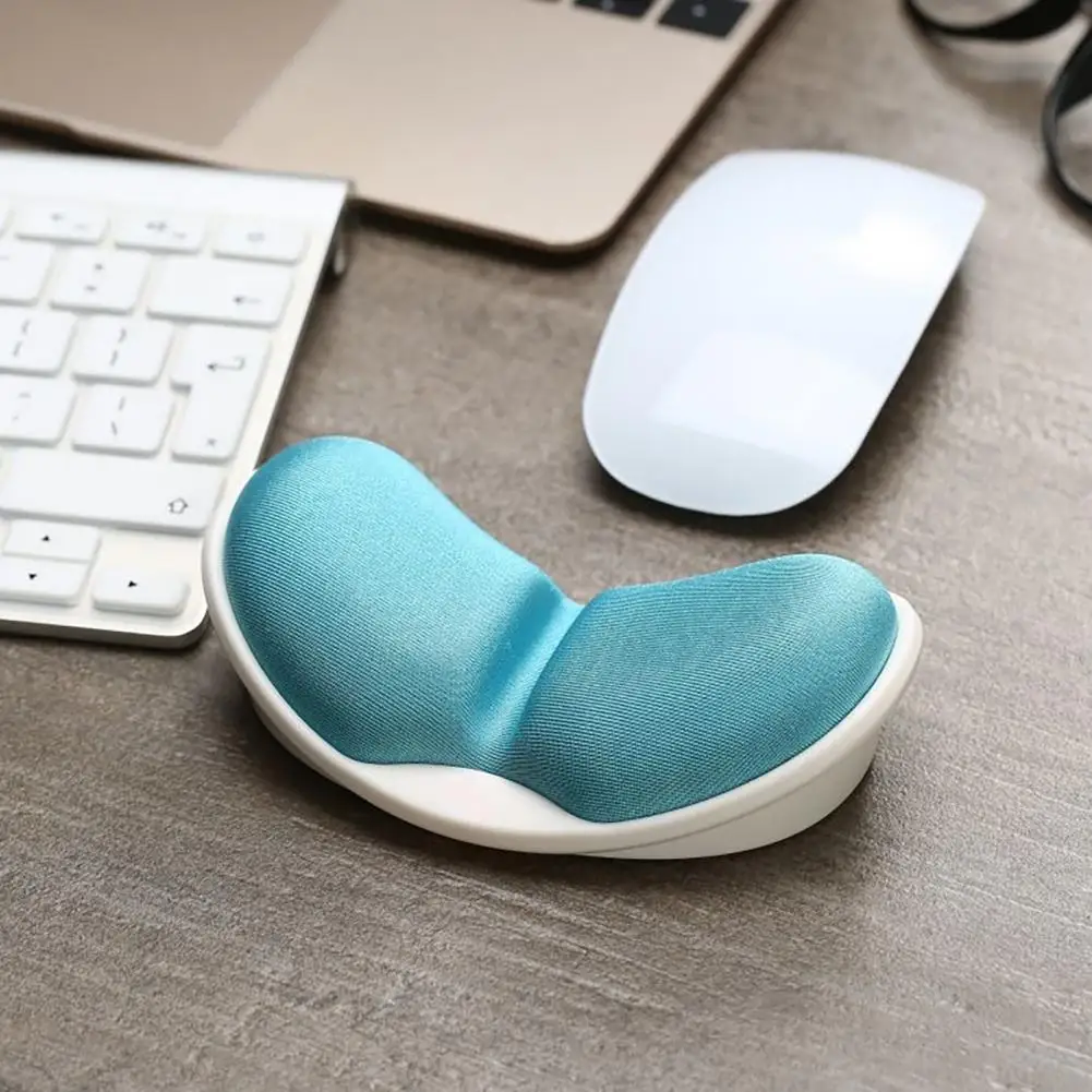 

Comfortable And Soft Wrist Rest Pad Anti-skid Non-fading Ergonomic Soft Computer Mouse Wrist Hand Rest Support For Home Office