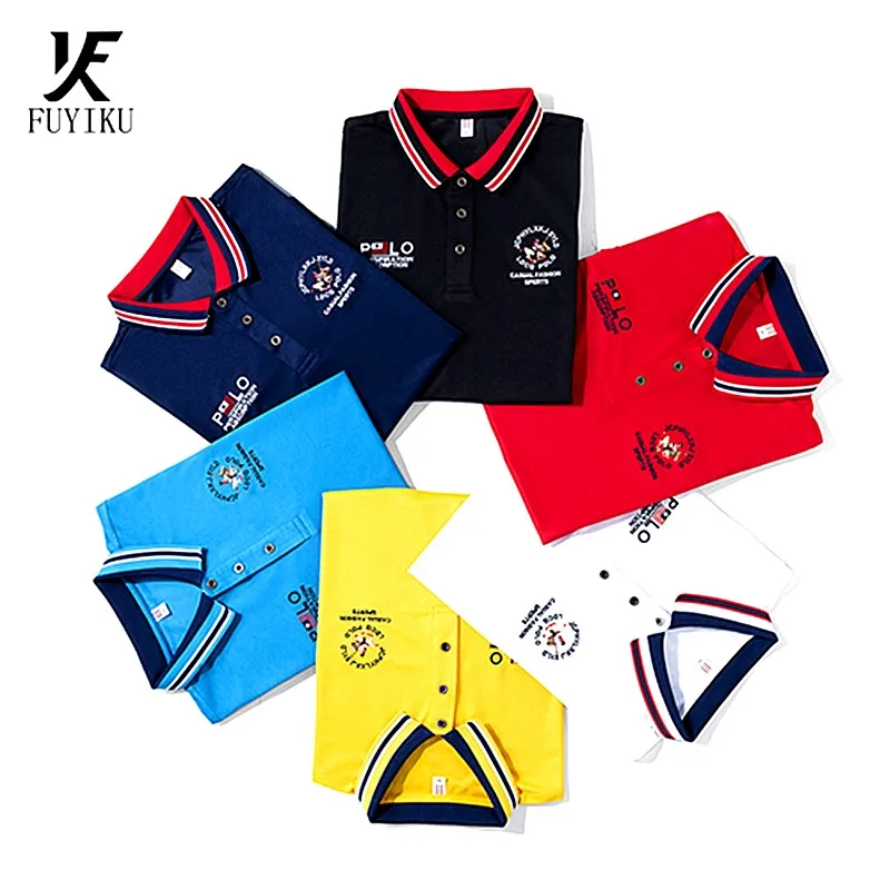 

Men clothing fashion slim fit tops Summer polo shirt for men short sleeve classic polos shirts casual men 95% cotton polo shirt
