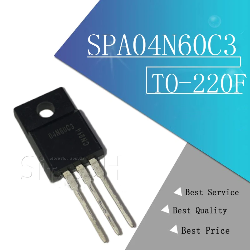 10 шт. SPA04N60C3 04N60C3 TO 220F|integrated circuit|circuitcircuit integre |