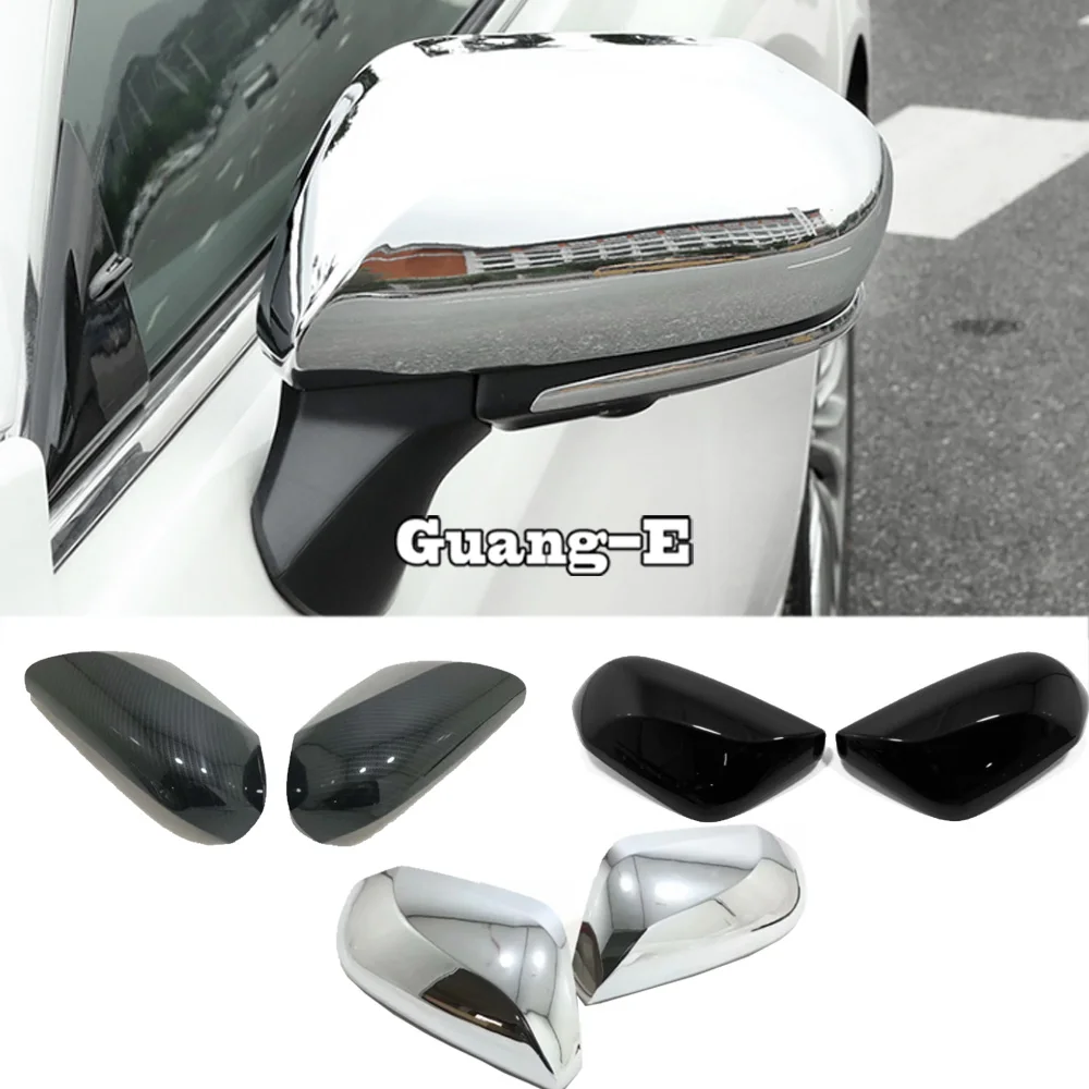 

Car Styling Decoration Stick Rear View Rearview Side Glass Mirror Trim Frame 2pcs For Toyota Avalon XX50 2018 2019 2020 2021