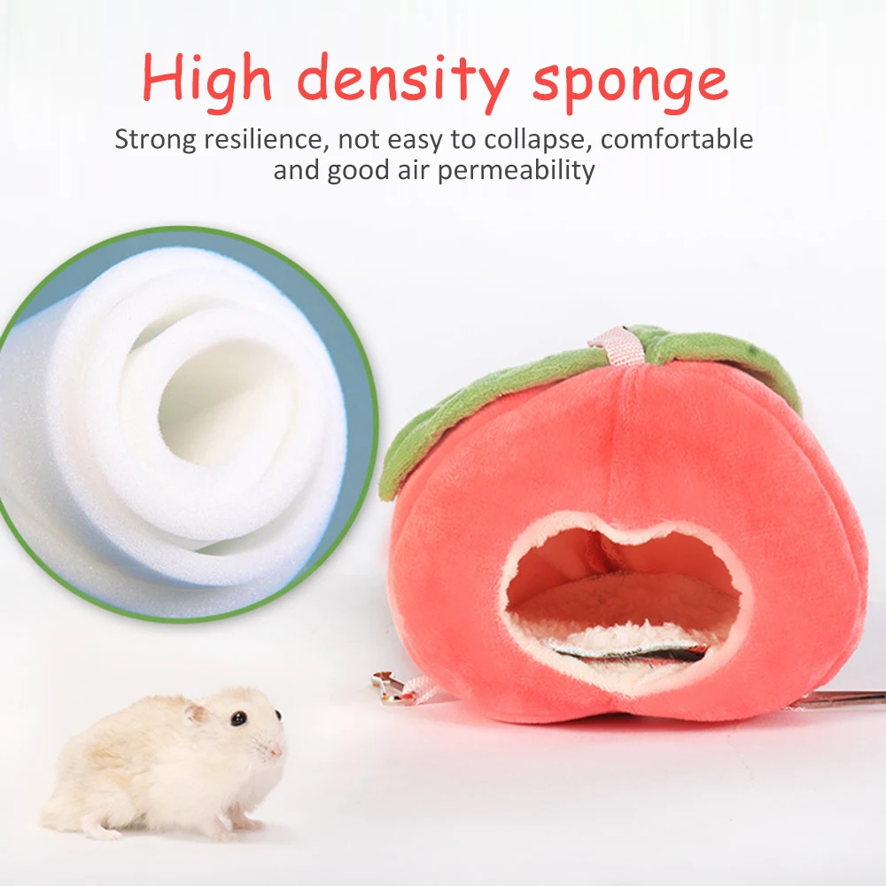Симпатичный подвесной домик для хомяка клетка морской свинки в форме персика