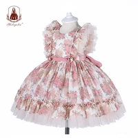 yoliyolei spanish lolita baby dress embroidery girls gowns kids child princess 1st birthday party clothes new born girls dresses