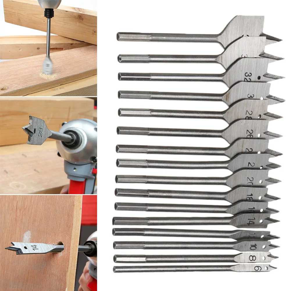 16 шт./компл. 150 мм/5 9 дюйма сверла инструменты промышленные Лопата весло плоское