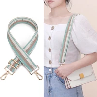 ellovado embroidery bag replacement strap crossbody bag shoulder patchwork womens bag accessories panelled color stripe belt