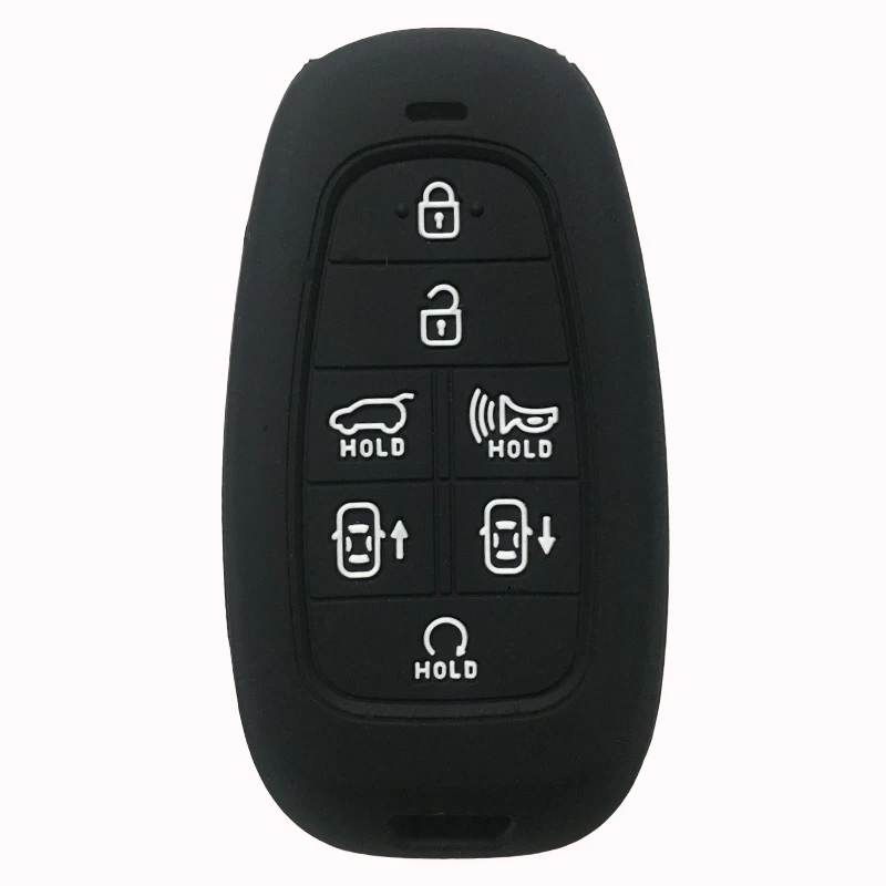 Чехол для автомобильного ключа чехол брелока сигнализации подходит Hyundai Sonata 2019 Dn8