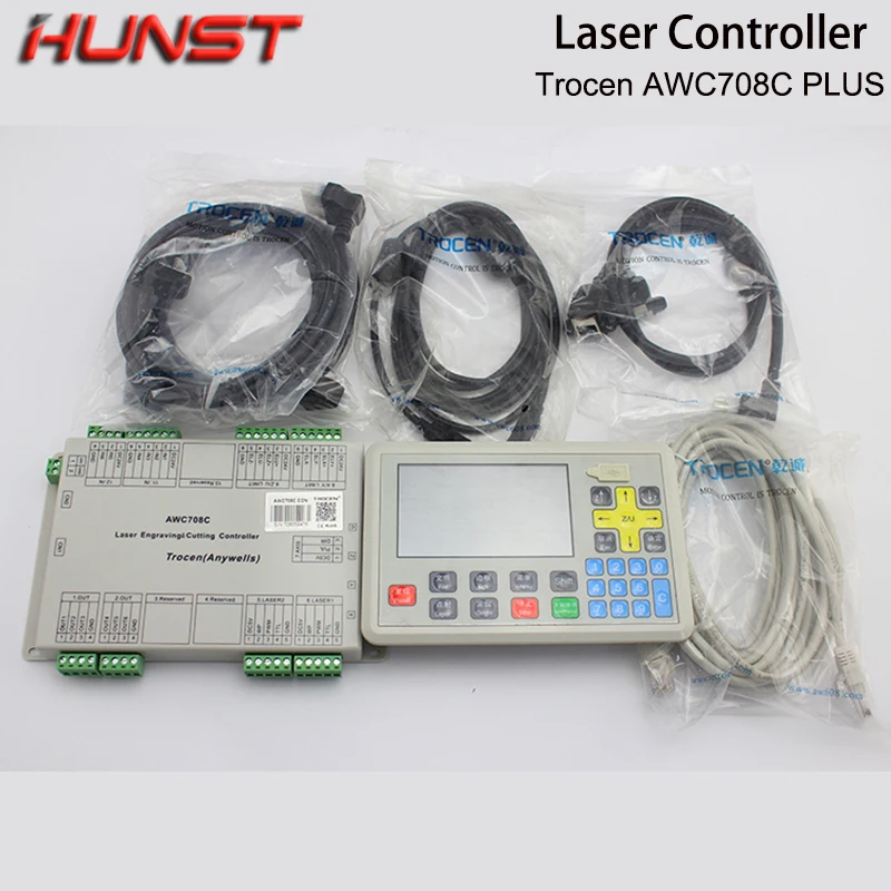 

Trocen Anywells AWC708C LITE Co2 Laser Controller Board Card System For Laser Cutting Machine Engraving Machine