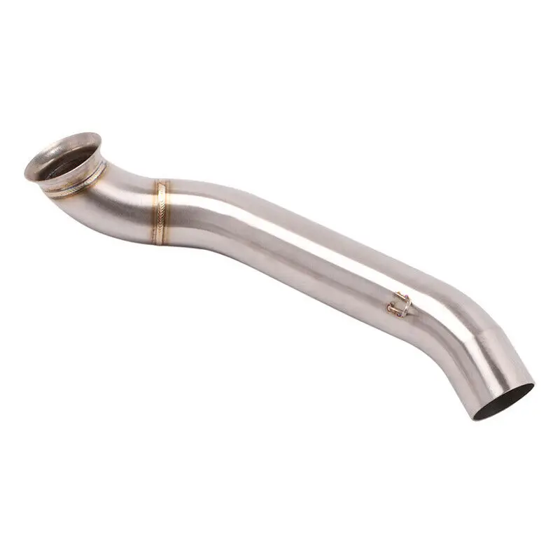 

Motorcycle Exhaust Pipe Dirt Bike Middle Connect Link Tube Mid Section Pipe Slip On For KTM Duke 690 System Escape Modified Tube