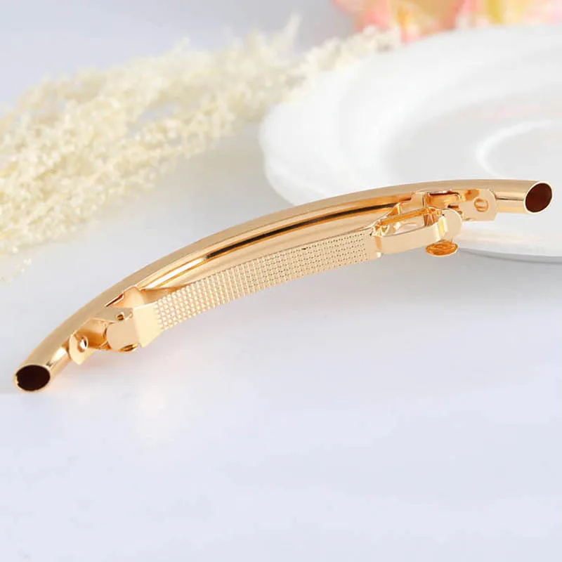 

Metal Women Hair Accessories Hair Claws Korean Elegant Lady Hair Clips Gold Silver Color Ponytail Holder Barrettes Hairpins