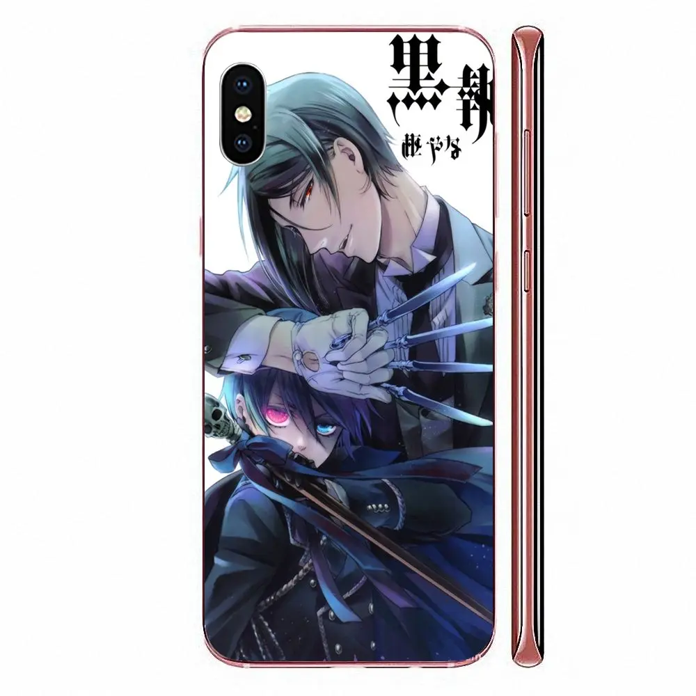 Япония Аниме Kuroshitsuji Черный Дворецкий Ciel для Sony Xperia XZS XA1 L1 XA X Z Z1 Z2 Z3 Z4 Z5 XZ1 Compact E5 XZ