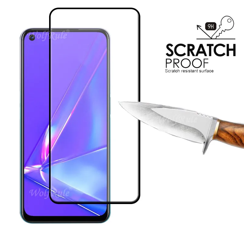 4-En-1 para OPPO A72 de cristal para OPPO A72 72 cubierta completa de vidrio templado HD Protector de pantalla de pel&iacute;cula para OPPO A92 A52 A72 lente de vidrio-1