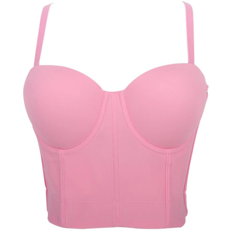 Женская однотонная готическая одежда сексуальный регулируемый корсет на