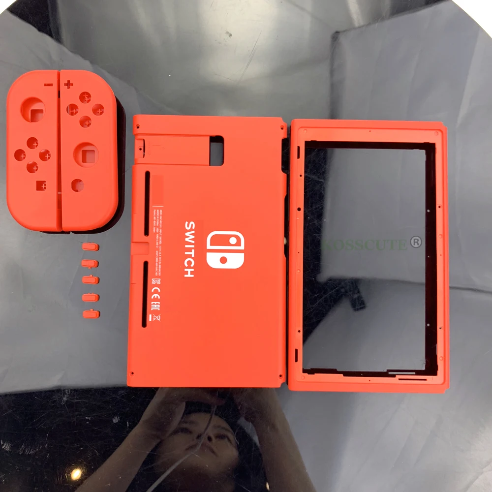 

Red For Nintend Switch Console Replacement limited edition Housing Shell Cover for Nitendo Switch Back Faceplate Case