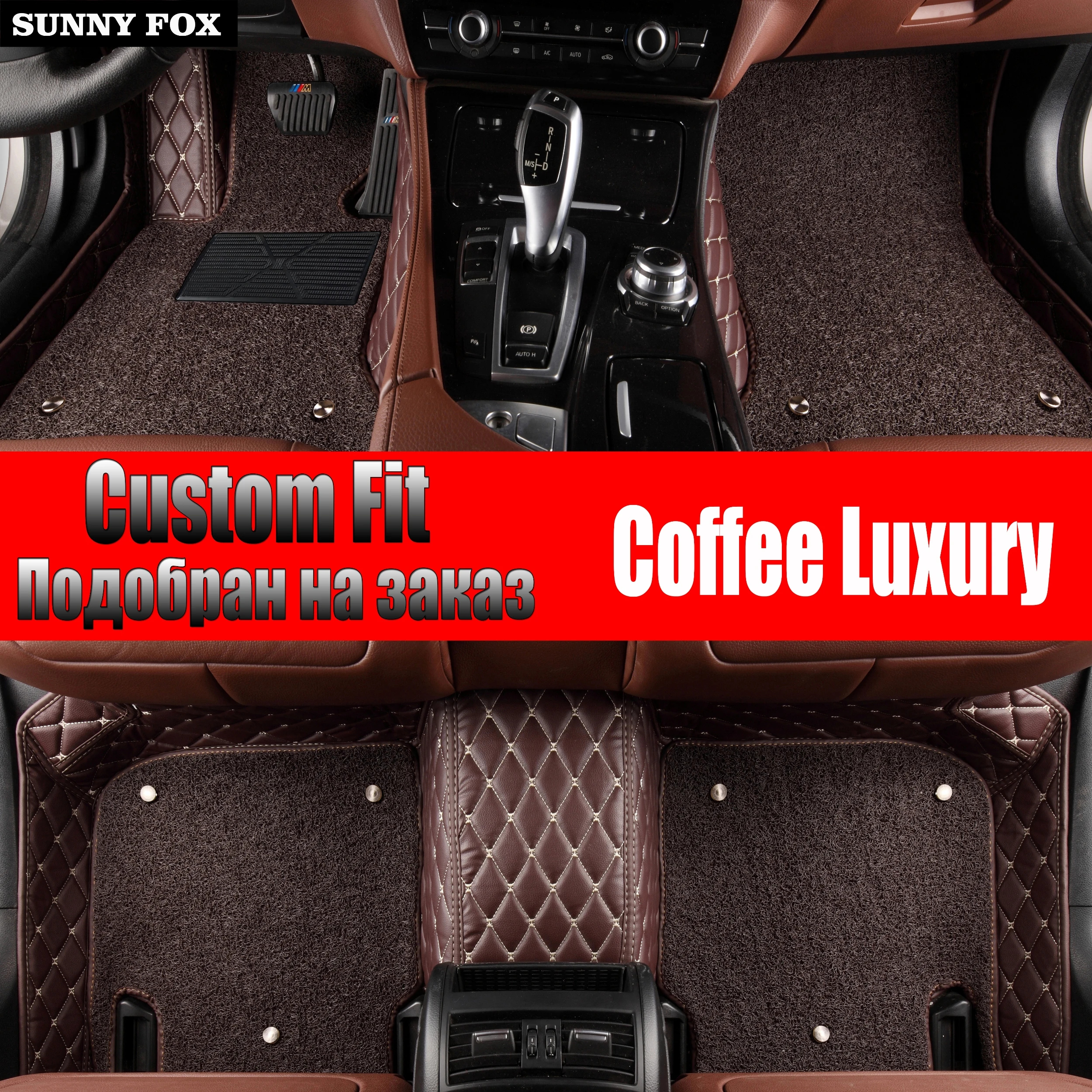 SUNNY FOX Car floor mats for Mazda 6 Atenza Mazda 3 2 8 CX5 CX-5 CX7 CX-7 5D car-styling carpet rugs floor liners