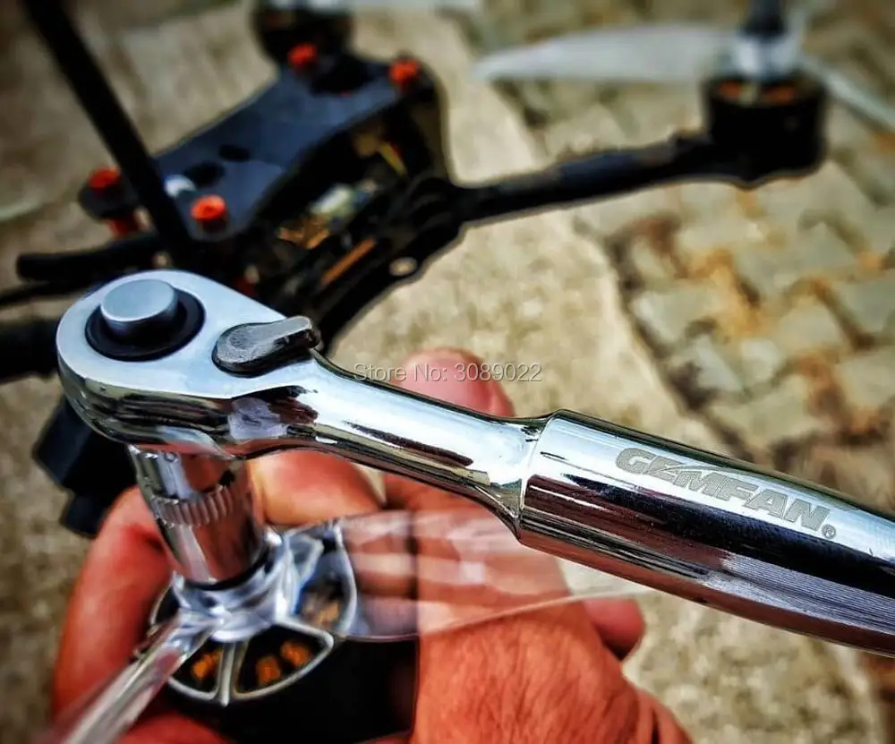 GEMFAN моторный инструмент отвертка с трещоткой 1/4 8 мм для FPV бесщеточный двигатель