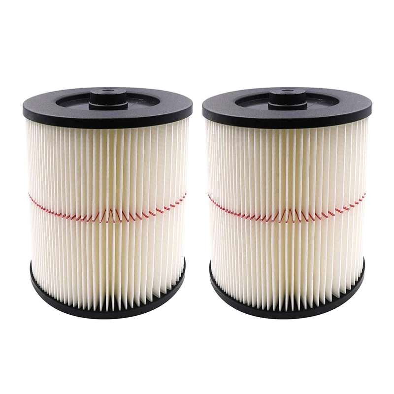 

2Pack Filter for Vac Filter Craftsman 17816, 9-17816 Replacement Wet Dry Vac Air Filter for Shop Vacuum Cleaner Parts
