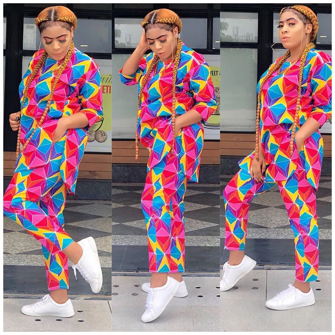 2019 африканская женская одежда Африканский летний комплект Дашики с коротким