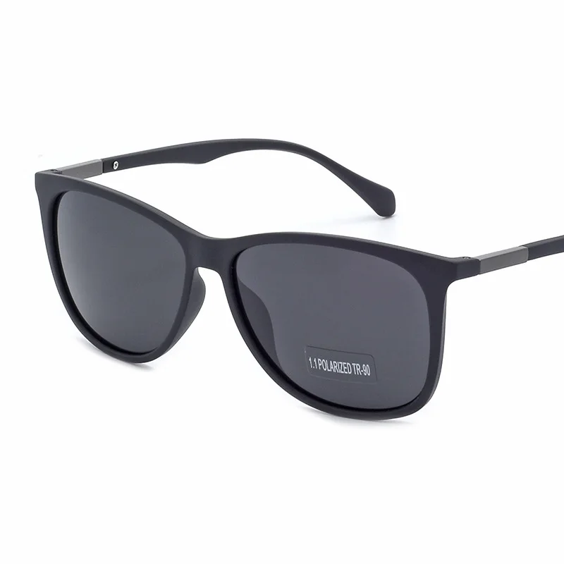 

TR90 Polarized Sunglasses Men 2020 UV400 High Quality Square Sunglasses Retro Anti-glare Driver's Sun Glasses For Men