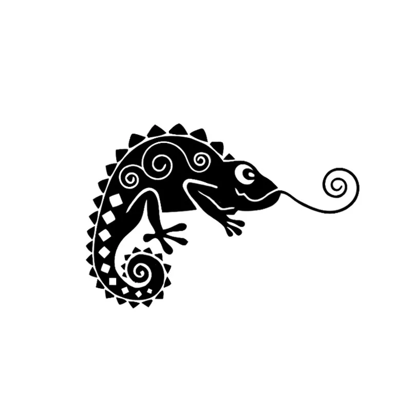 

LLY-0592 Creative Car Sticker Fashion Chameleon Climbing Lizard Modeling Decal PVC Cars Stickers Accessories Waterproof Decals