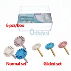 6 шт.коробка, набор спиральных шлифовальных дисков