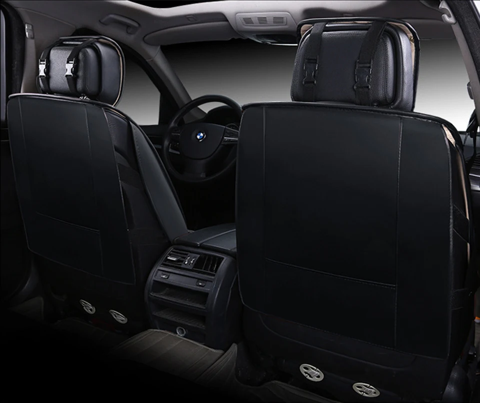 WLMWL универсальный кожаный чехол автокресла для peugeot 206 307 407 207 2008 3008 508 208 308 406 301 всех моделей автомобильные аксессуары