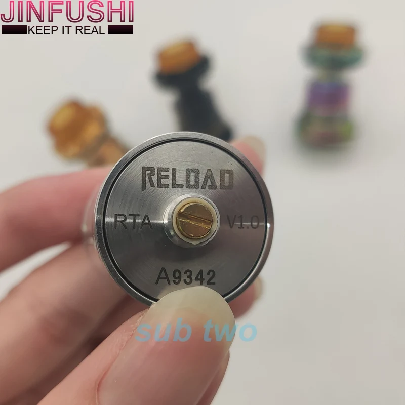 

Hot Selling Reload V2 RTA with 24mm diameter 3ml capacity Single & Dual coil Tank Atomizer VS Reload MTL RTA